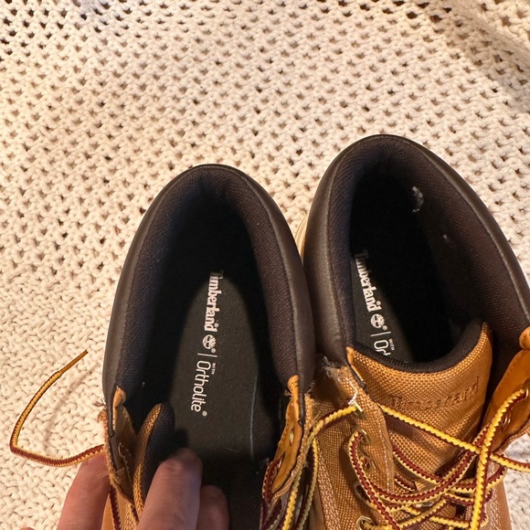 TIMBERLINE  With Ortholite Men's Tan and Brown High-Top Sneakers size 11 - Picture 5 of 10